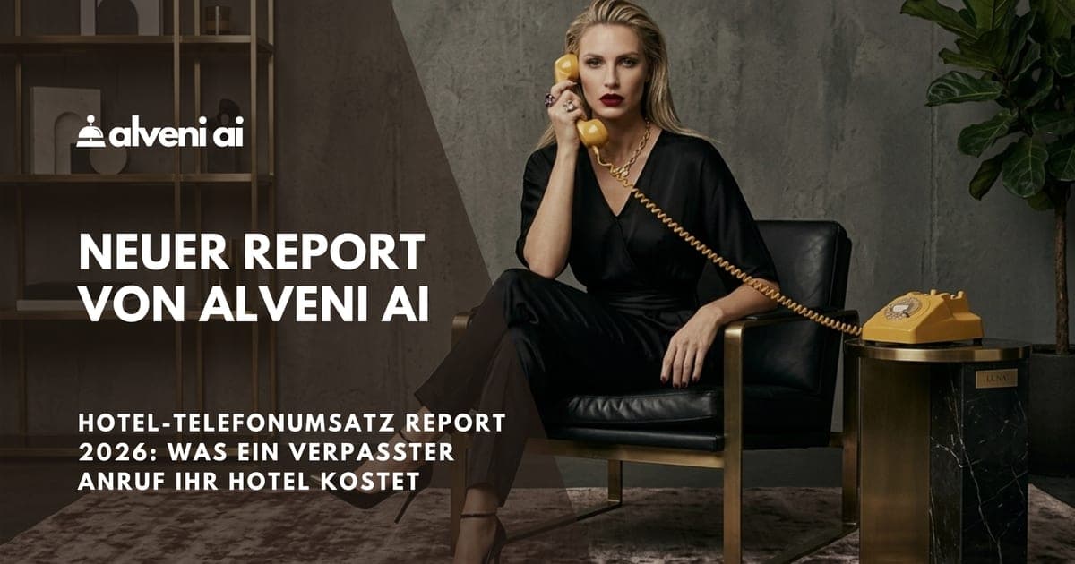 Telefonische Erreichbarkeit im Hotel: Alle 25 Minuten entscheidet sich Umsatz